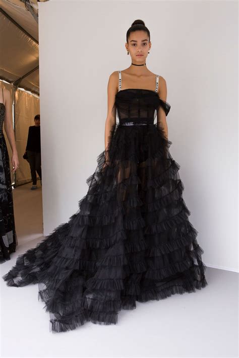 dior black dress 2017